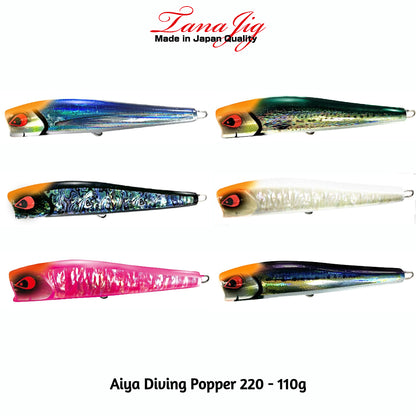 Tana Jig Aiya Diving Popper 200 110 grams