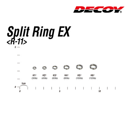 Decoy R-11 Split Ring EX Extra Strong