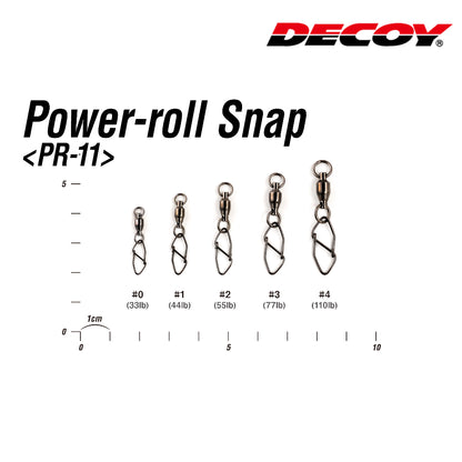 Umpan PR-11 Power Roll Snap Ball Bearing Putar