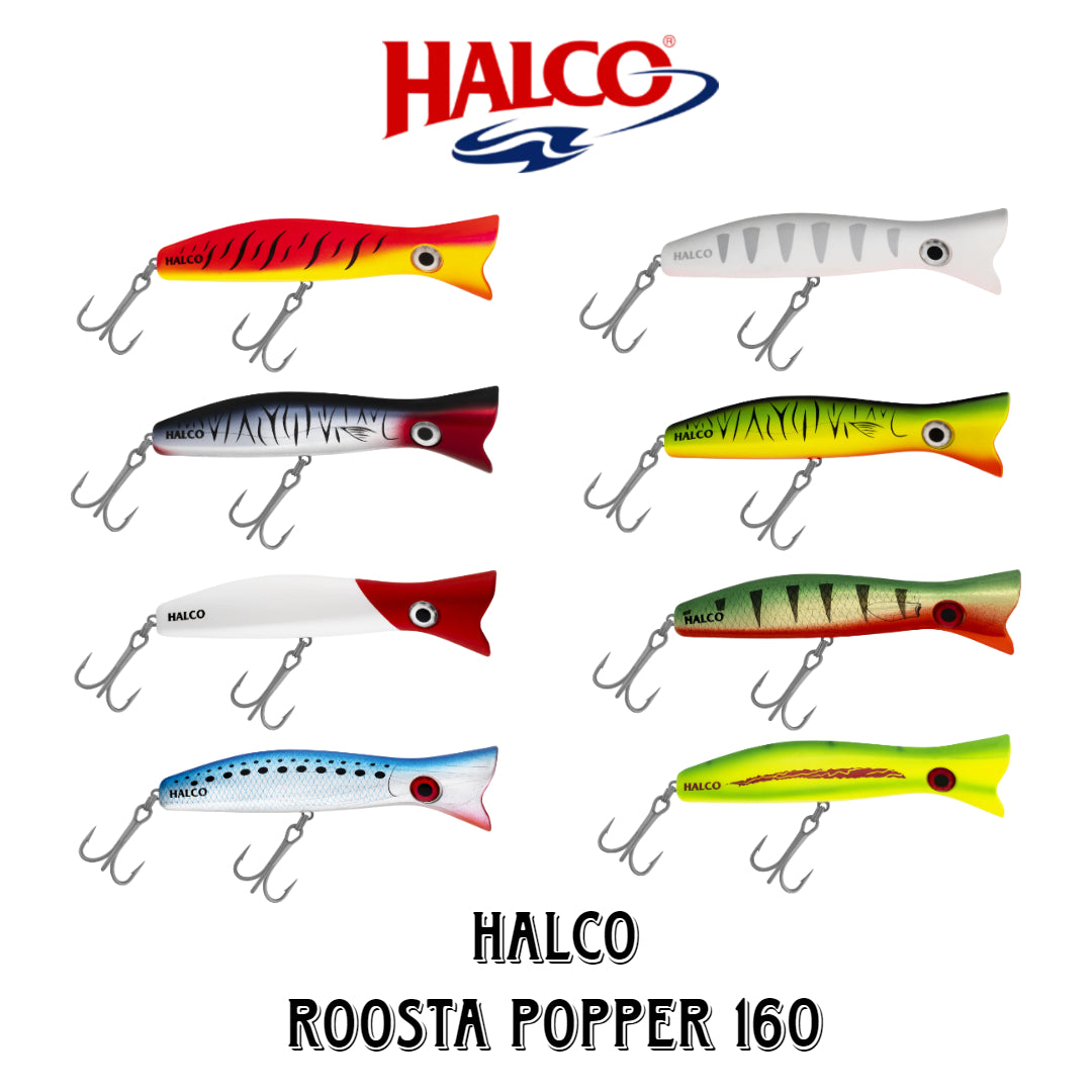 Halco Roosta Popper 160 Floating Lure 160mm 78g