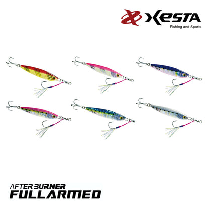 Xesta Metal Jig After Burner Bersenjata Penuh 30 Gram