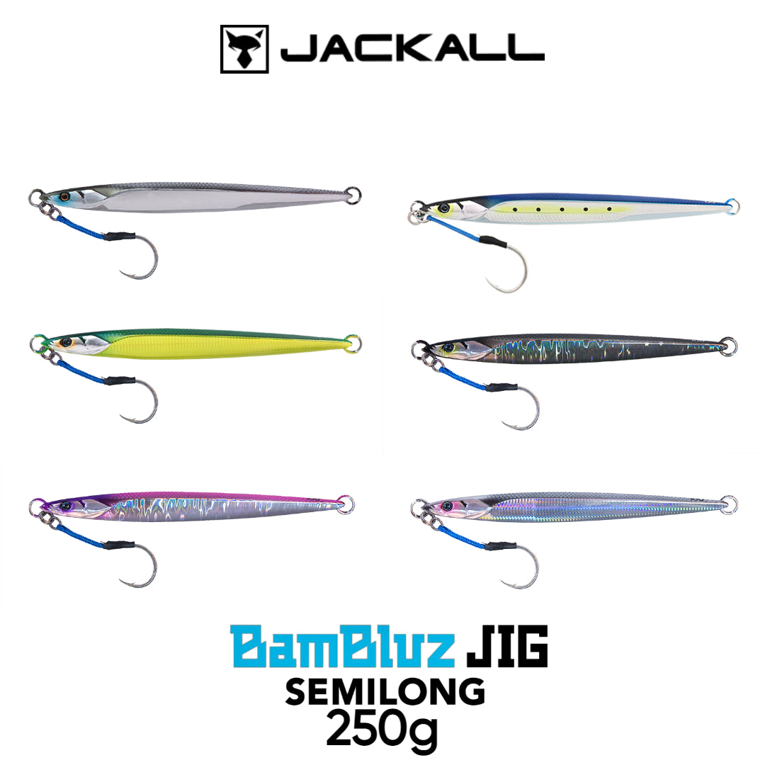 Jackall Metal Jig Bambluz Semi Long 250 Grams