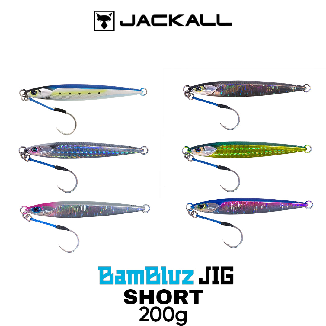 Jackall Metal Jig Bambluz Pendek 200 Gram