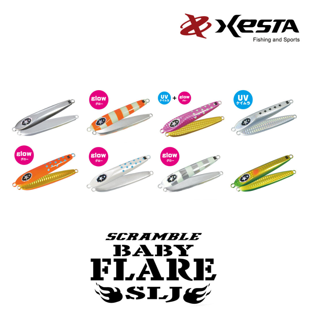 Umpan Pancing Xesta Metal Jig Baby Flare SLJ 80 Gram
