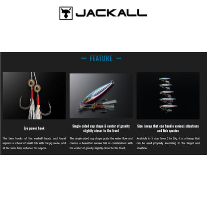 Jackall Metal Jig Big Backer Fit Jig 15 Gram