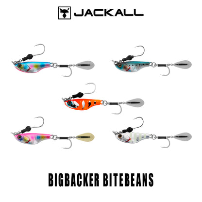 Jackall Metal Jig Big Backer Bite Beans 60 Grams