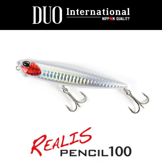 Duo Realis Pencil 100 Umpan Apung Topwater 14,3gr 100mm