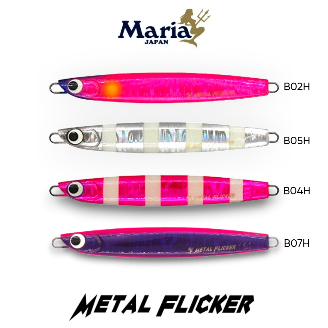 Maria Metal Jig Logam Berkedip