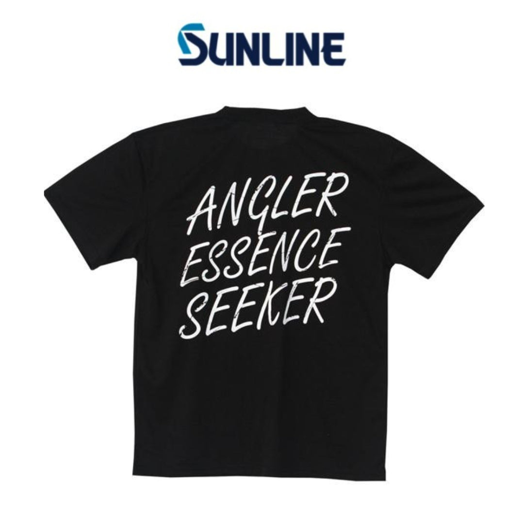 Kaos Sunline SUW-15203DT Dry Fit Lengan Pendek Hitam