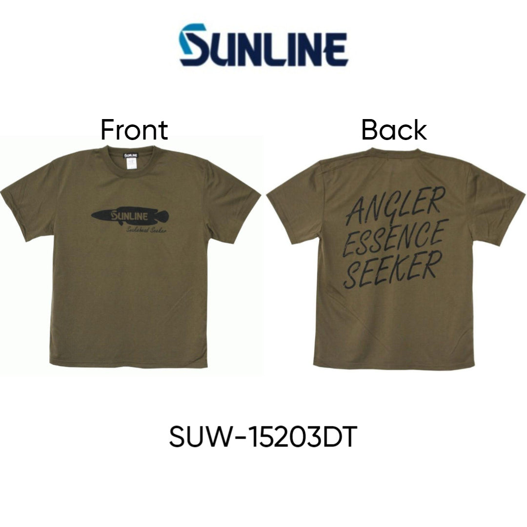 Kaos Sunline SUW-15203DT Dry Fit Lengan Pendek Warna Olive