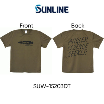 Kaos Sunline SUW-15203DT Dry Fit Lengan Pendek Warna Olive