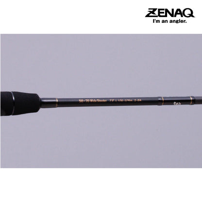 Zenaq Spininng Rod Spirado Blackart S0-70 Wide Shooter