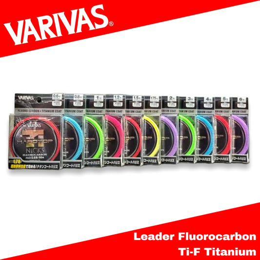 Varivas Leader Fluorokarbon Ti-F Titanium Line Hardtop