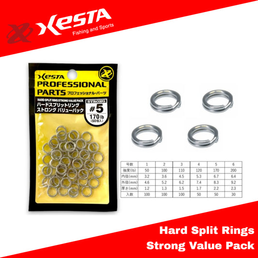 Paket Hemat Kuat Cincin Split Keras Xesta