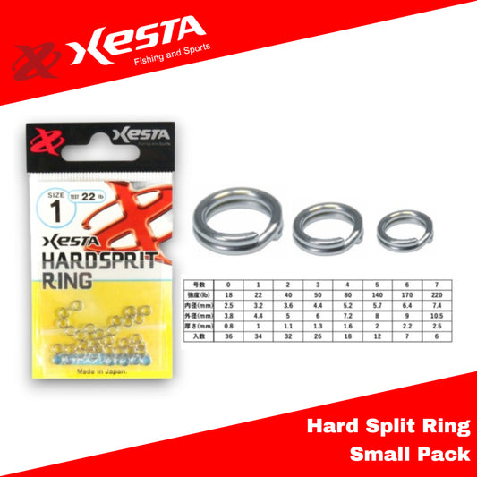 Cincin Keras Xesta Split Paket Kecil