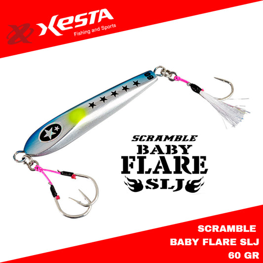 Xesta Metal Jig Baby Flare SLJ 60 Gram