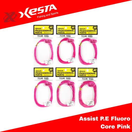 Xesta Assist PE Fluoro Core Merah Muda