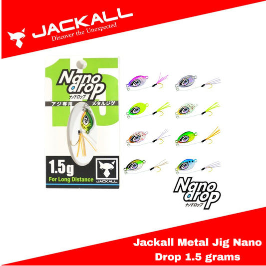Jackall Metal Jig Nano Drop 1,5 gram