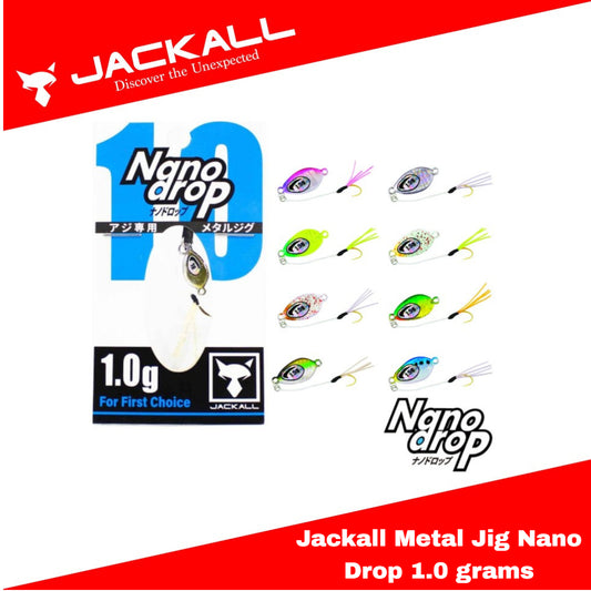 Jackall Metal Jig Nano Drop 1,0 gram