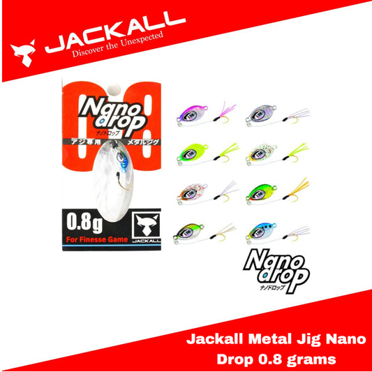 Jackall Metal Jig Nano Drop 0,8 gram