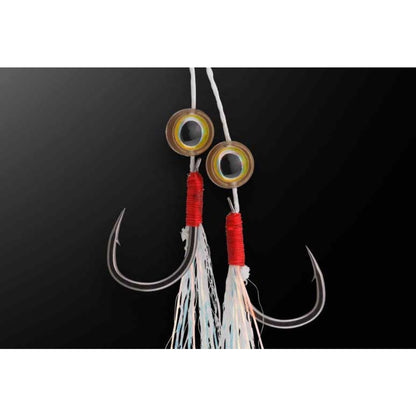 Kail Pancing Jackall Big Backer Fit Jig Eye Power Hook Kembar