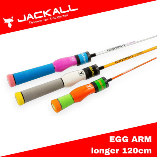 Joran Pancing Jackall Spinning Rod Egg Arm Panjang 120cm