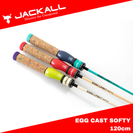 Joran Pancing Jackall Spinning Rod Egg Cast Softy 120cm