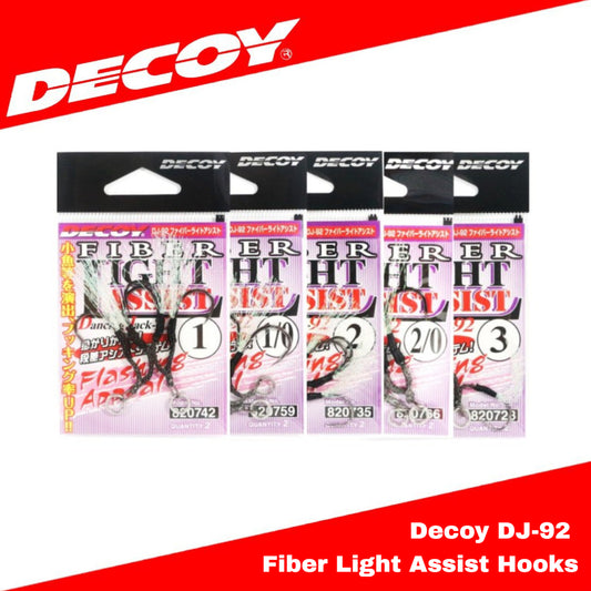 Umpan DJ-92 Fiber Light Assist Hooks