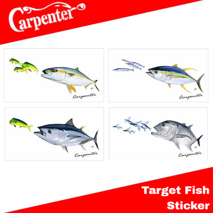 Stiker Ikan Sasaran Tukang Kayu 2023