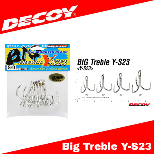 Umpan Y-S23 Kail Treble Besar Tugas Berat