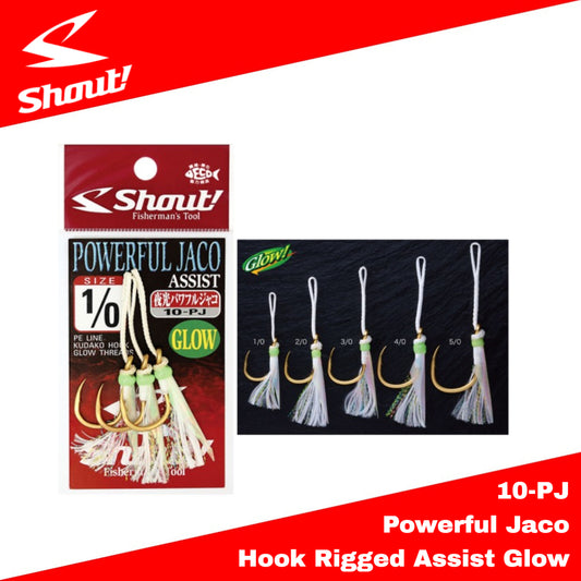 Teriak 10-PJ Jaco Hook yang Kuat, Bantuan yang Dipasang, Cahaya