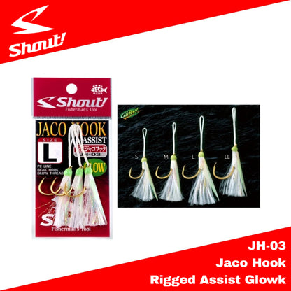 Shout JH-03 Jaco Hook Rigged Assist Glow