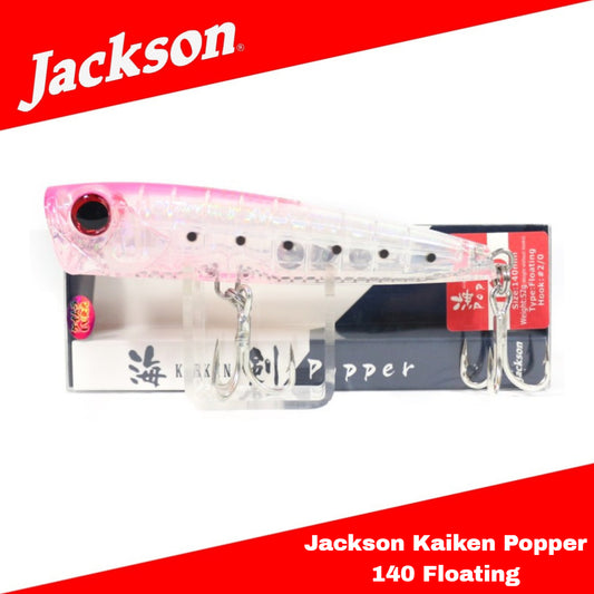 Umpan Pancing Jackson Kaiken Popper 140 Floating Lure 140mm 52 gram