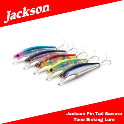 Umpan Pancing Jackson Pin Tail Sawara Tune Sinking 120mm 42gr