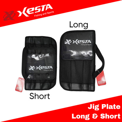 Tas Umpan Xesta Jig Plate Storage Bag Pendek &amp; Panjang