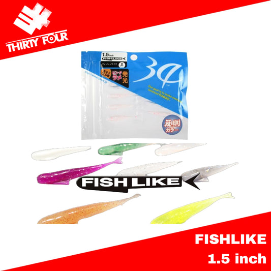 Umpan Pancing Thirty Four Soft Lures Fishlike 1.5 Inch