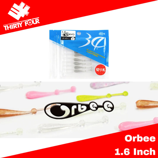 Umpan Pancing Thirty Four Soft Lures Orbee 1.6 Inch
