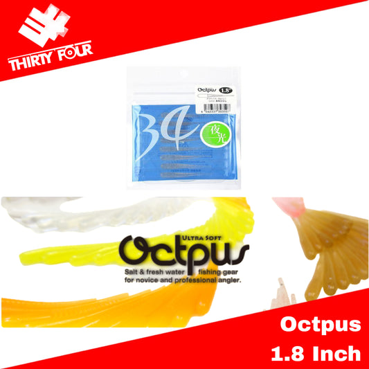 Umpan Pancing Thirty Four Soft Lures Octpus 1.8 Inch