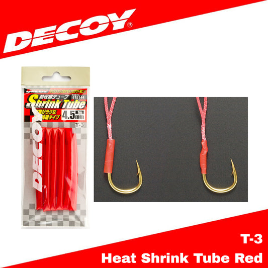 Decoy T-3 Heat Shrink Tube Red