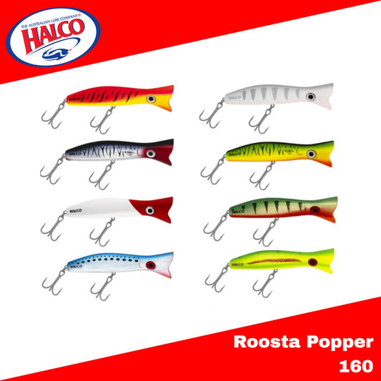 Halco Roosta Popper 160 Floating Lure 160mm 78g
