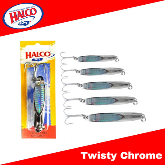 Sendok Halco Twisty Chrome