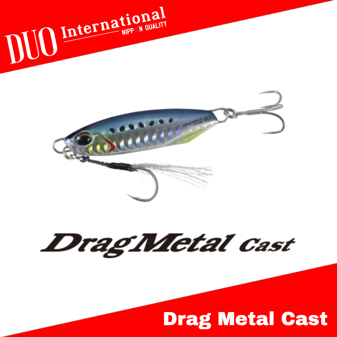 Duo Metal Jig Drag Metal Cast 40 Gram