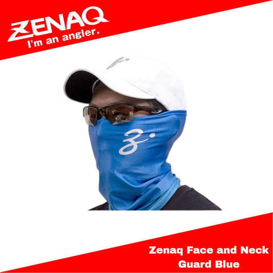 Zenaq Face and Neck Guard - Blue