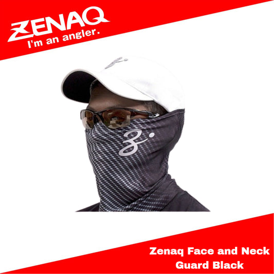 Zenaq Face and Neck Guard - Carbon Pattern