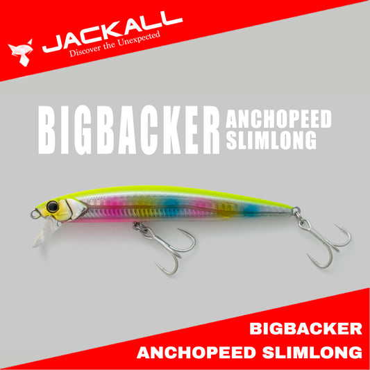 Umpan Pancing Jackall Big Backer Anchopeed 120SL Slim Long Sinking 120mm 35g
