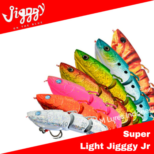 Pada Jig Logam Biru Super Ringan Jigggy Jr 60 Gram