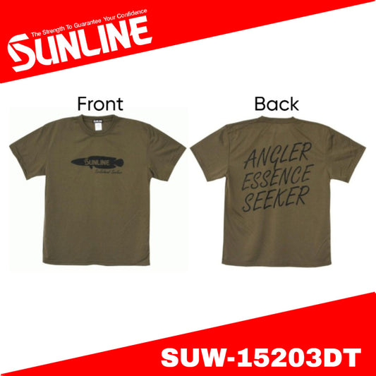 Kaos Sunline SUW-15203DT Dry Fit Lengan Pendek Warna Olive