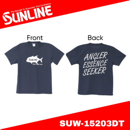 Kaos Sunline SUW-15203DT Dry Fit Lengan Pendek Navy