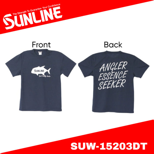 Kaos Sunline SUW-15203DT Dry Fit Lengan Pendek Navy
