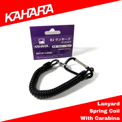 Kahara Lanyard Spring Coil With Carabina
